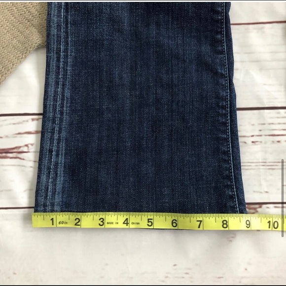 7FAMK bootcut darkwash Jeans 28 - Picture 7 of 9